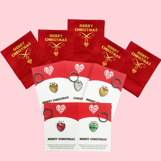Christmas Bundle of 5 Christmas Colours (Includes Gift Pouches)