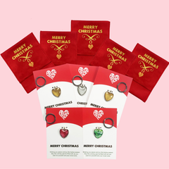 Christmas Bundle of 5 Christmas Colours (Includes Gift Pouches)