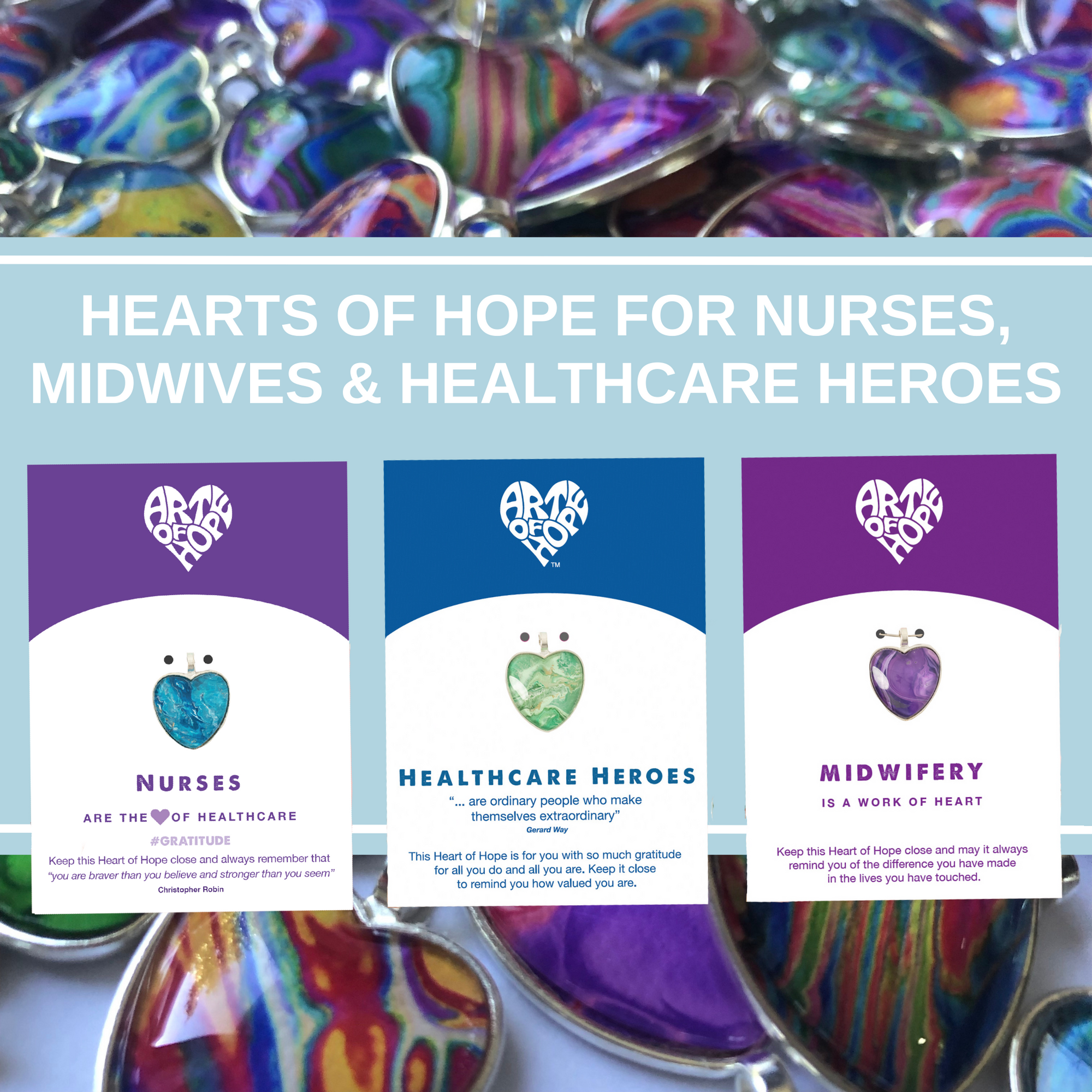 HEARTS FOR NURSES | MIDWIVES | HEALTHCARE HEROES