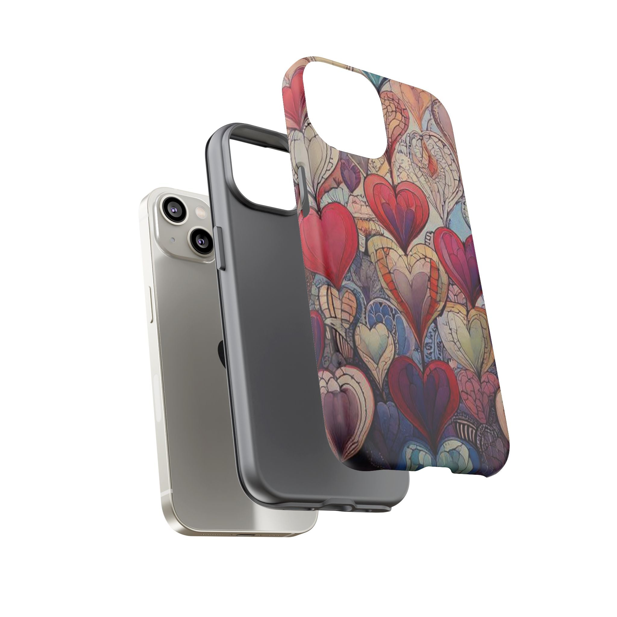 iPhone Tough MagSafe Case: Broken Heart