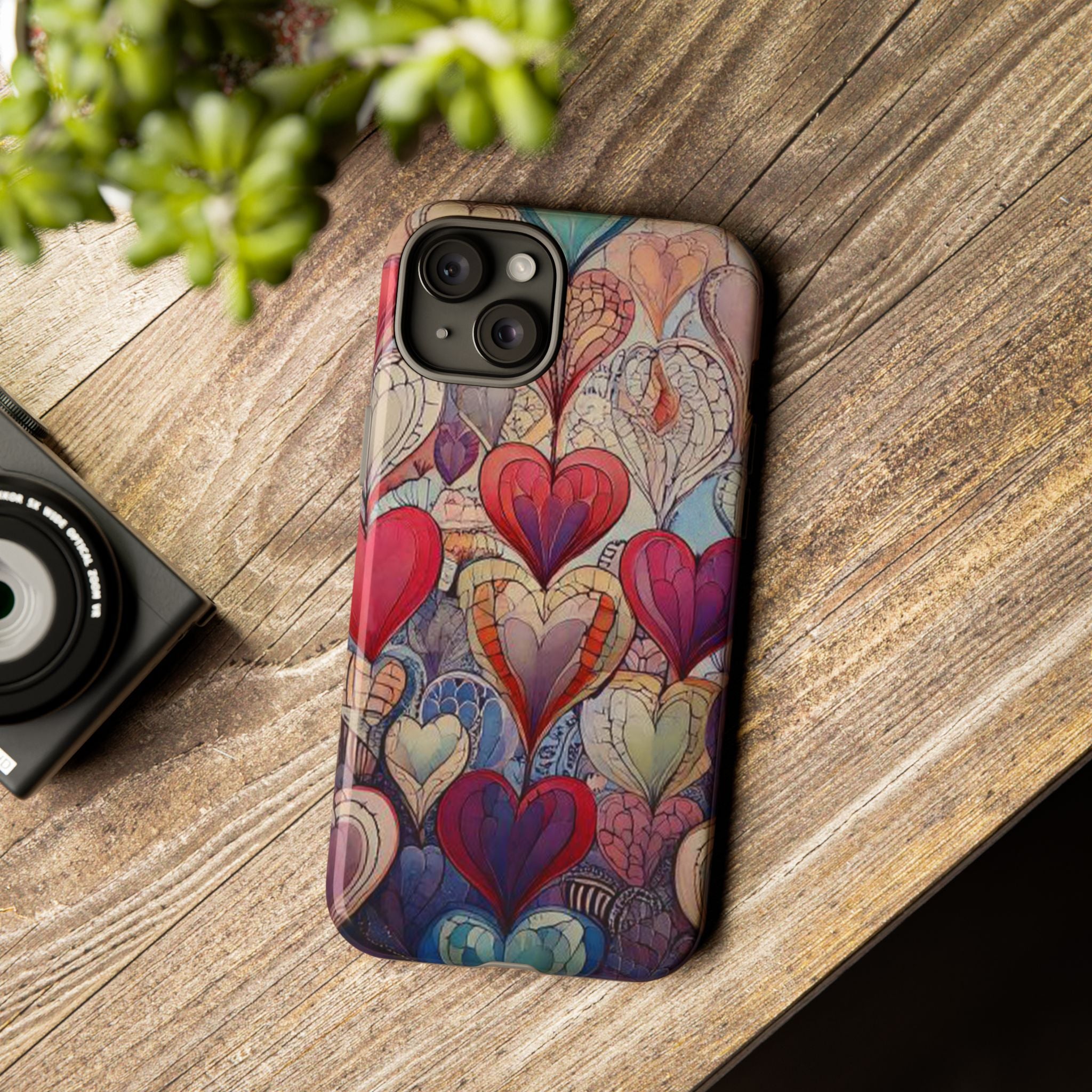 iPhone Tough Case: Broken Heart