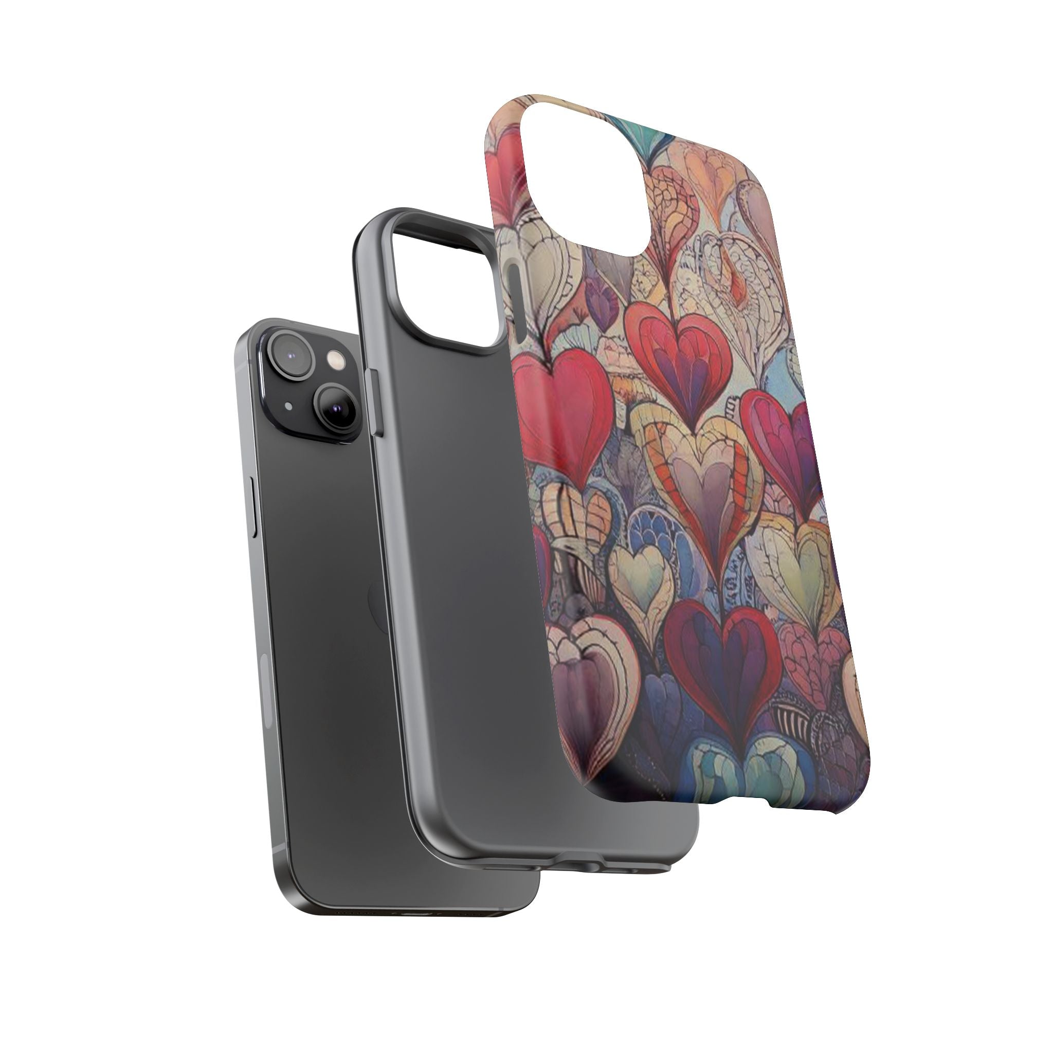 iPhone Tough MagSafe Case: Broken Heart