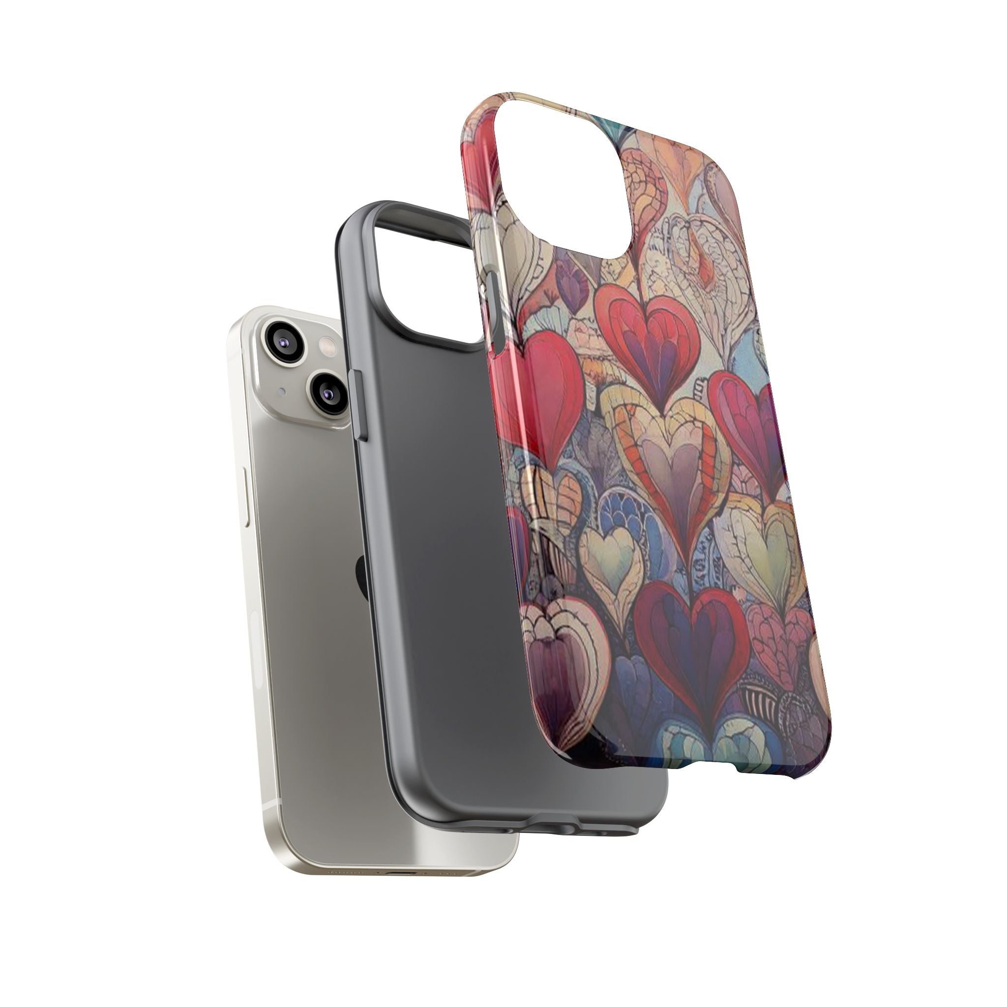 iPhone Tough Case: Broken Heart