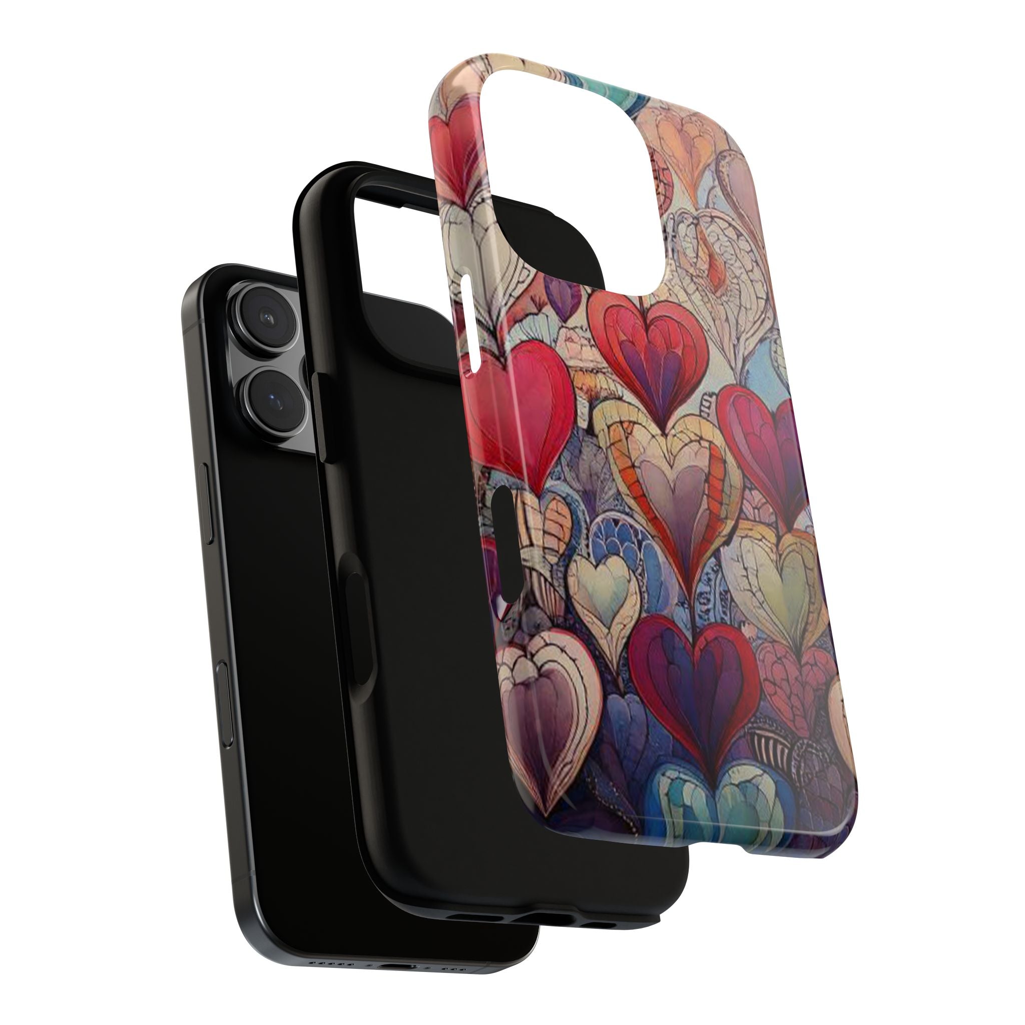 iPhone Tough MagSafe Case: Broken Heart