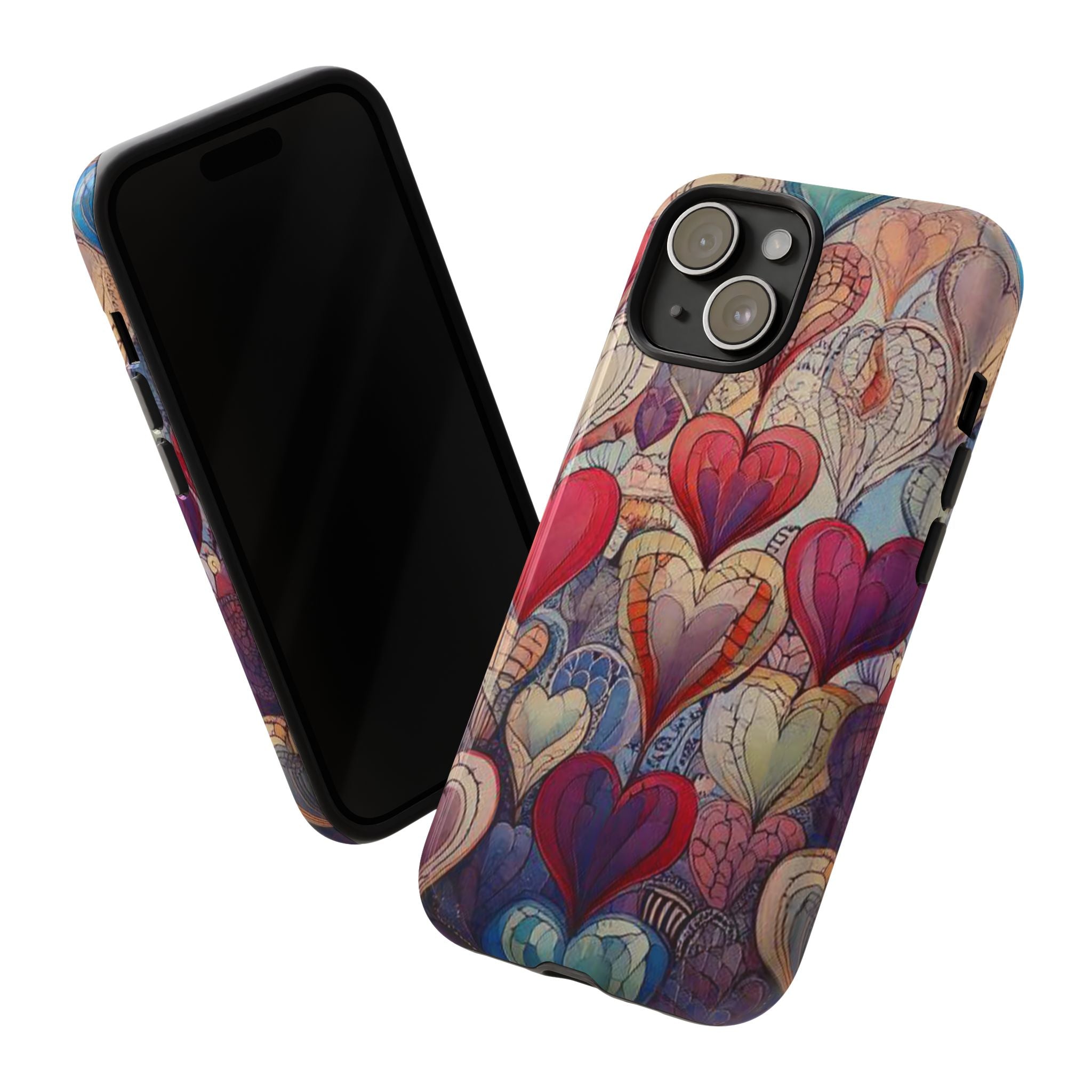 iPhone Tough MagSafe Case: Broken Heart