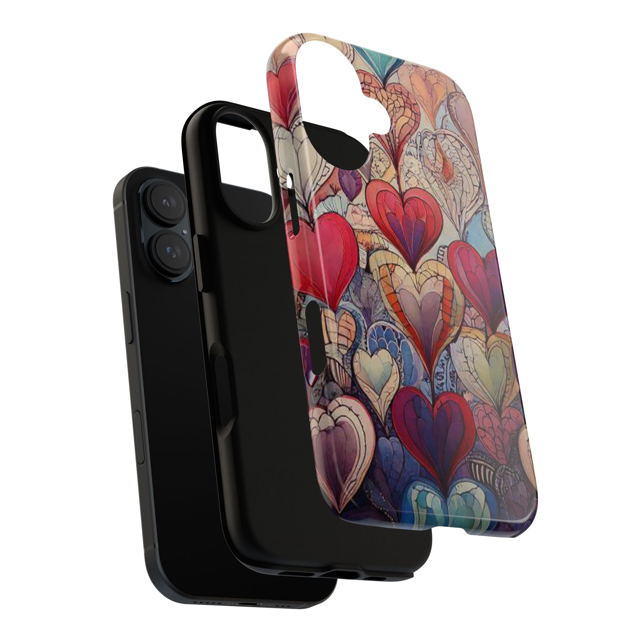 iPhone Tough MagSafe Case: Broken Heart