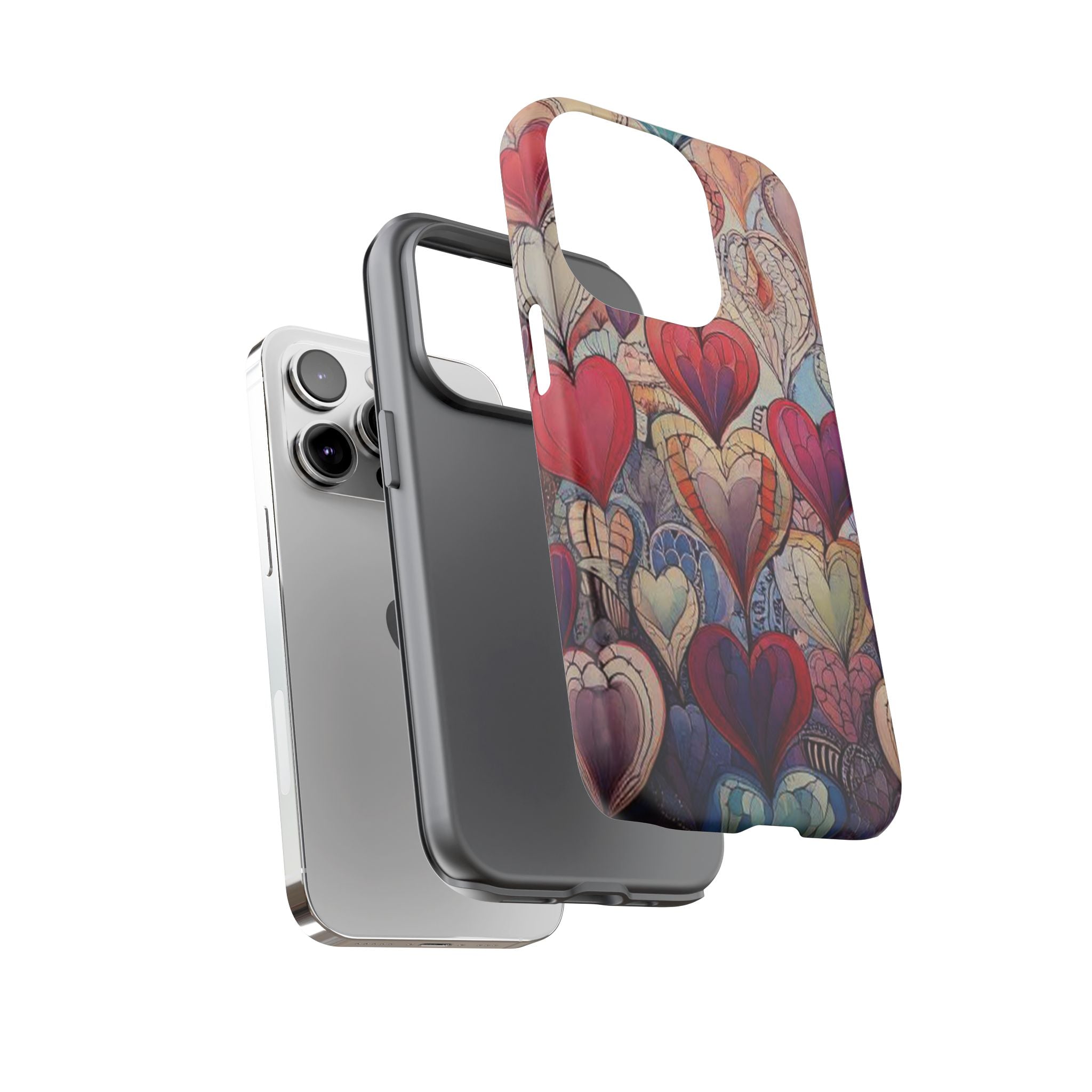iPhone Tough MagSafe Case: Broken Heart