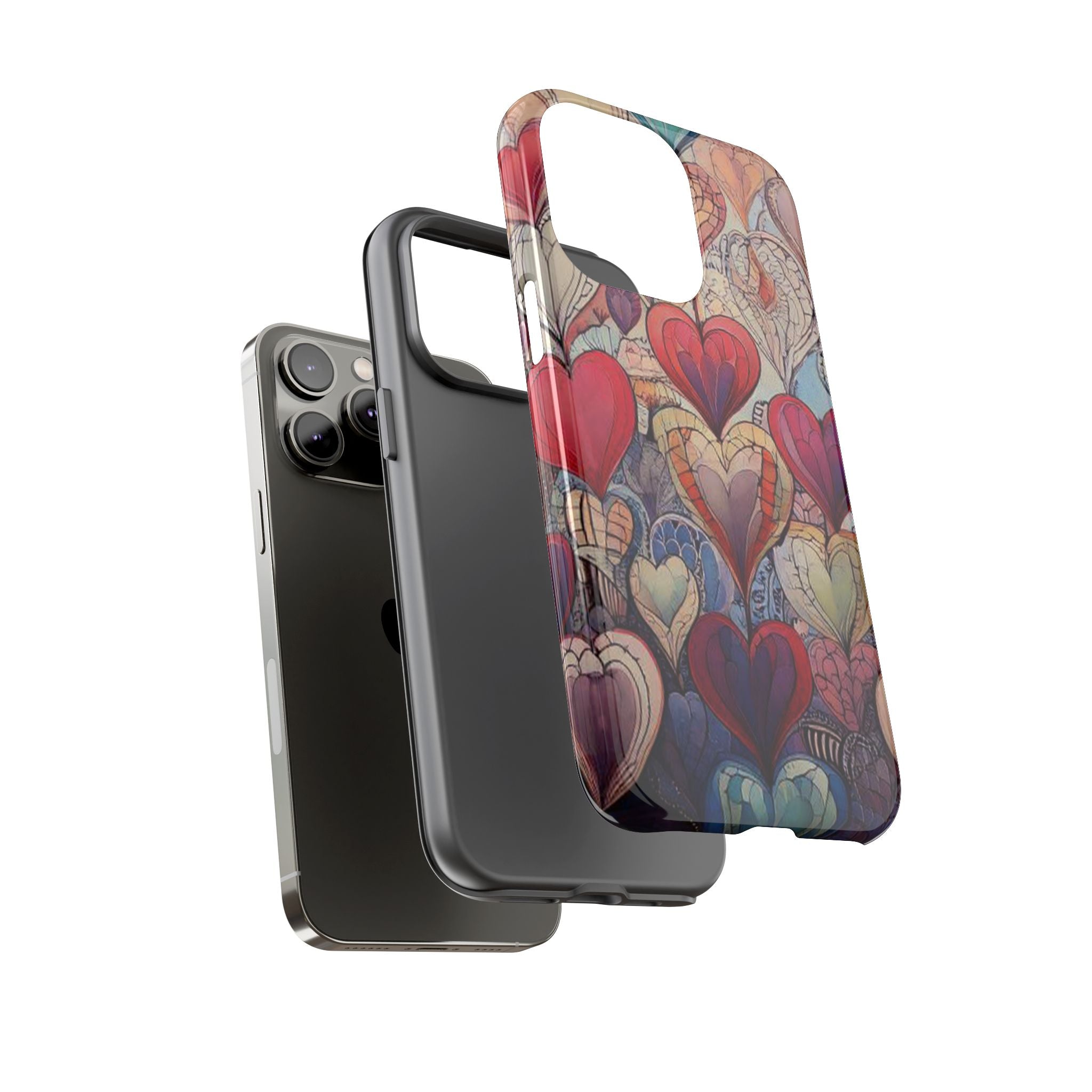 iPhone Tough MagSafe Case: Broken Heart