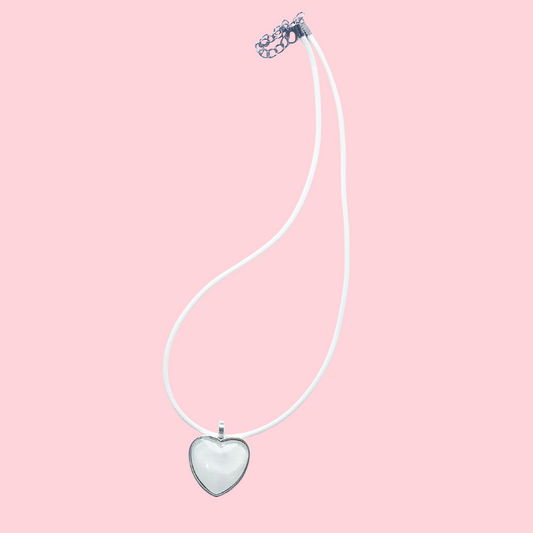 Necklace - White Waxed Cord